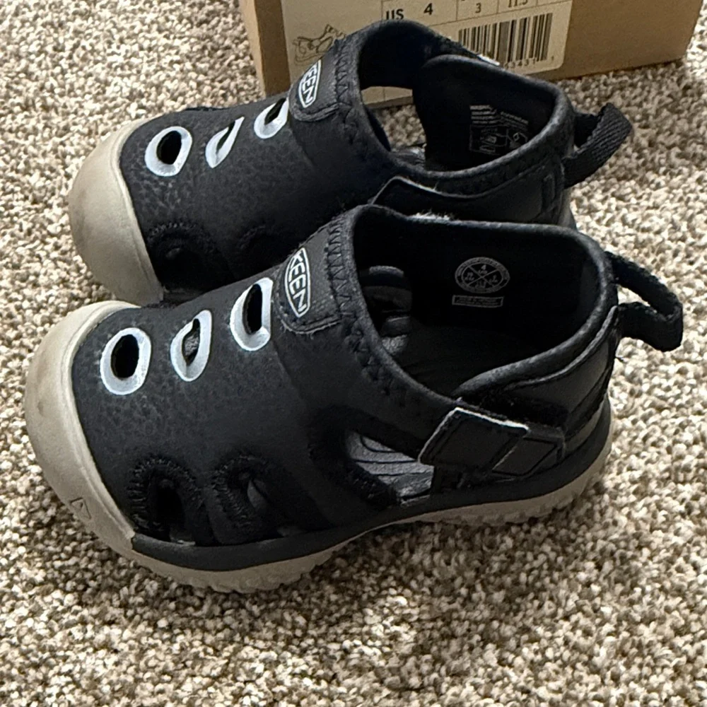 KEEN Kids Black Water Shoes